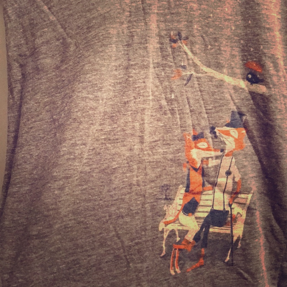 Fox graphic tee